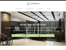 Tablet Screenshot of definow.org